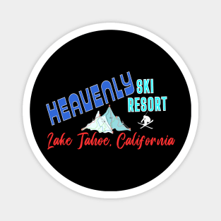 Heavenly Ski Resort Lake Tahoe U.S.A. Gift Ideas For The Ski Enthusiast. Magnet